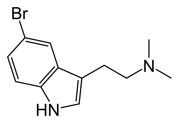 5-Bromo-DMT formula