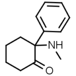 Deschloroketamine structure