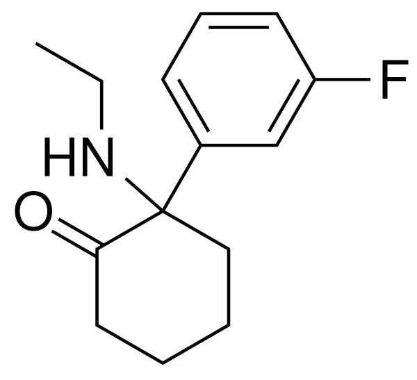 FLUOREXETAMINE structura